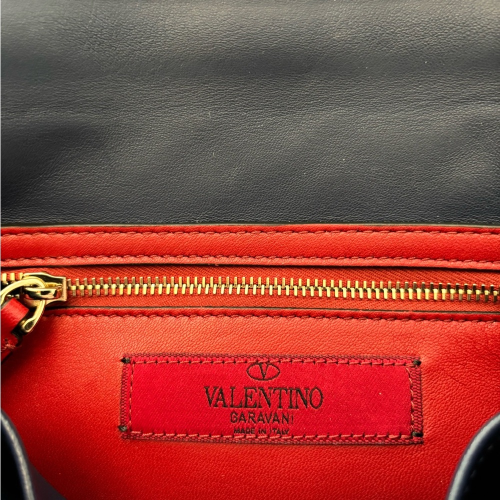 Valentino Black Quilted Rockstud Crossbody Bag - AUTHENTIC - Picture 13 of 13